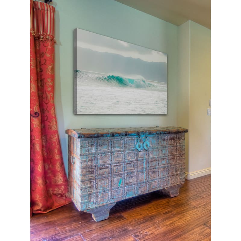 Marmont Hill - 'Ice Bath' by Morgan J Hartley Painting Print on Wrapped Canvas - Multi-Color