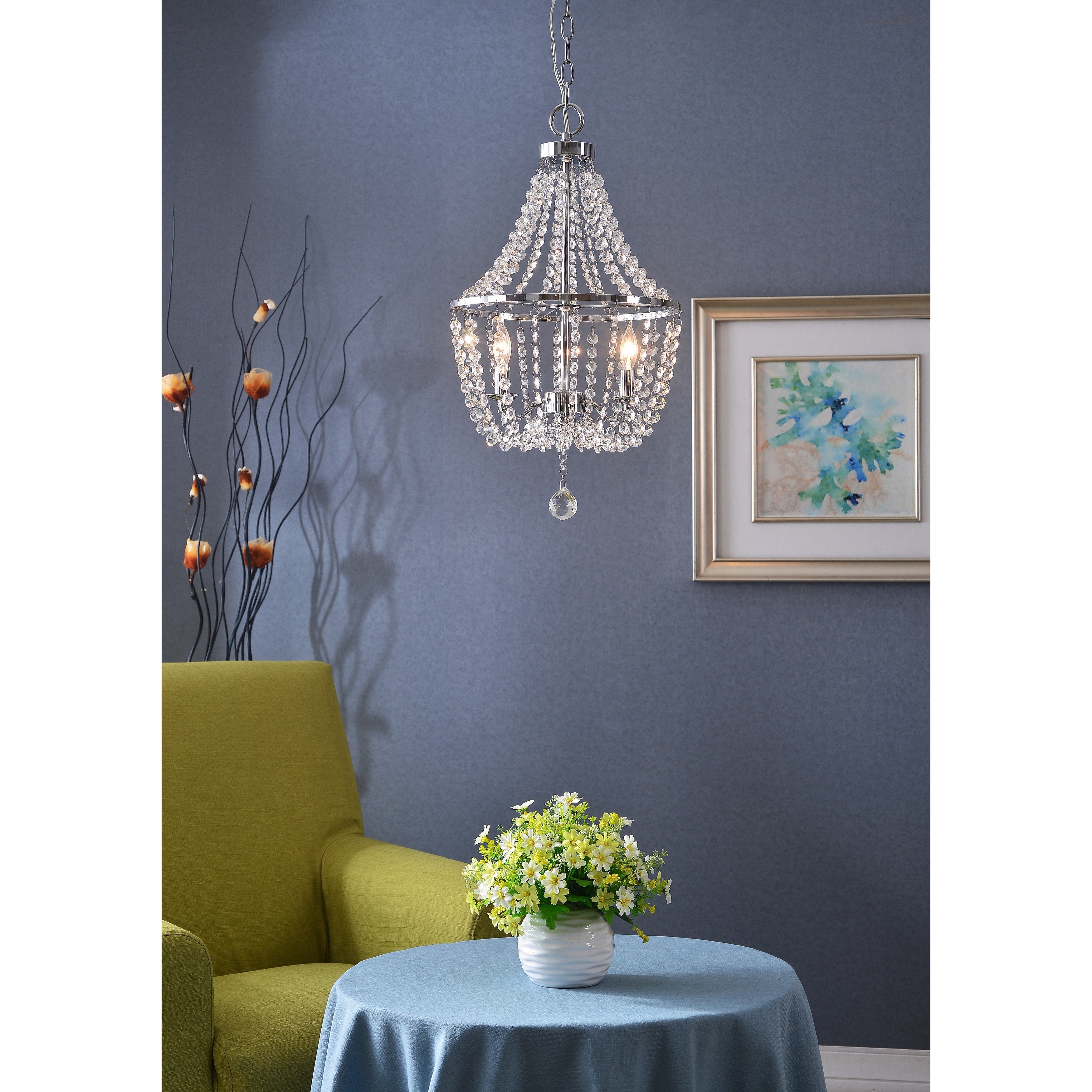 Elizabeth 4 Light Chandelier - Chandeliers For Bedrooms by Overstock.com