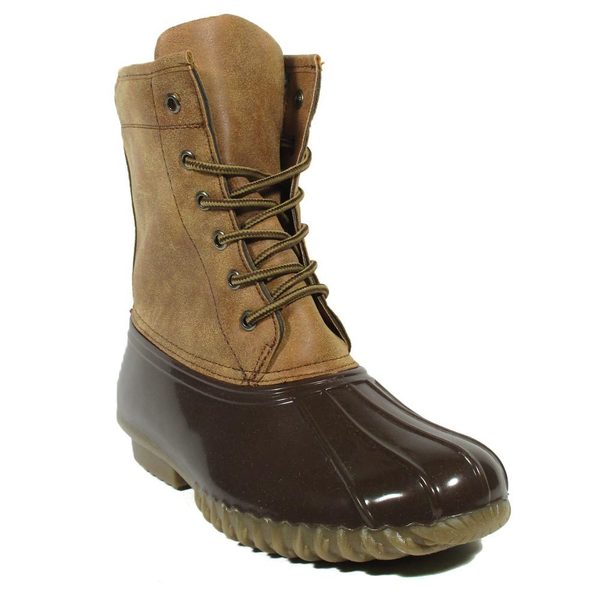 flat duck boots