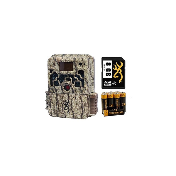 Browning BTC5 Strike Force HD 10MP Game Camera with 8GB SD Card and AA Batteries (2-Pack)