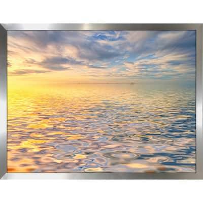 "Ripples" Framed Plexiglass Wall Art