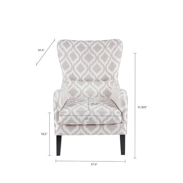 madison park leda swoop wing chair