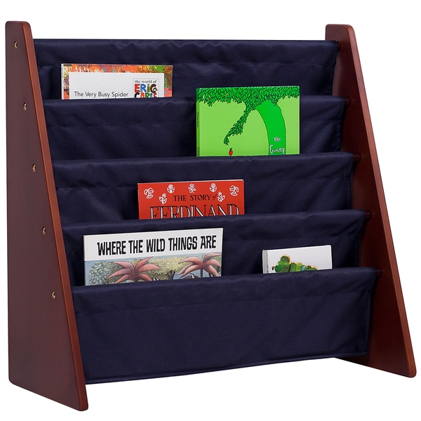Levels of Discovery Cherry with Blue Sling Book Shelf