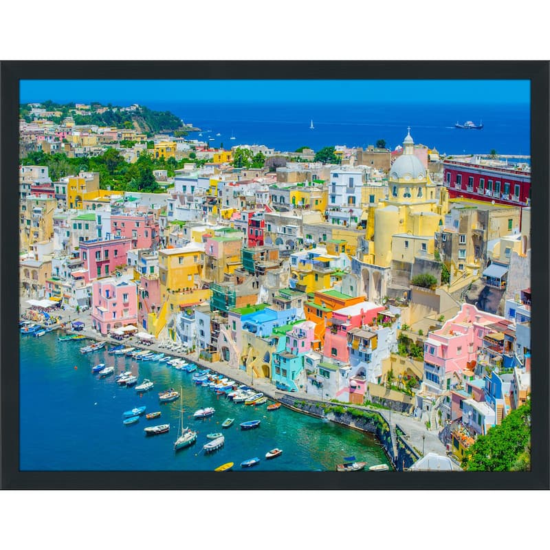 "Napoli" Framed Plexiglass Wall Art