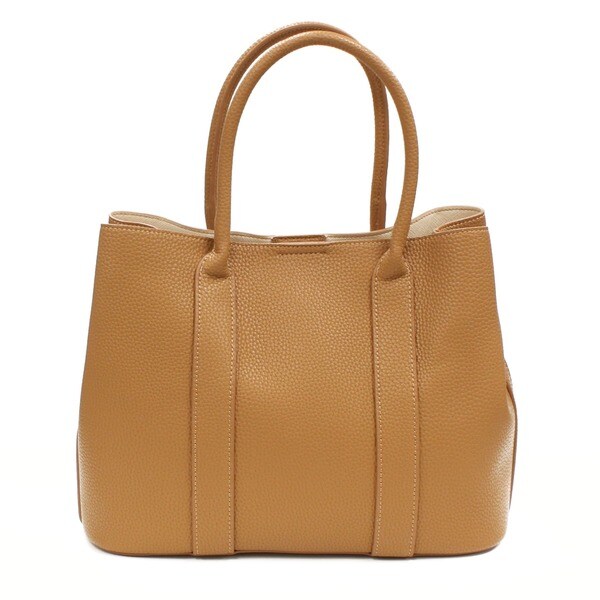 faux leather satchel