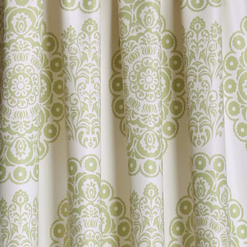 Lush Decor Evelyn Medallion Room-darkening Window Curtain Panel Pair