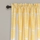 preview thumbnail 24 of 48, Lush Decor Stripe Medallion Room Darkening Curtain Panel Pair