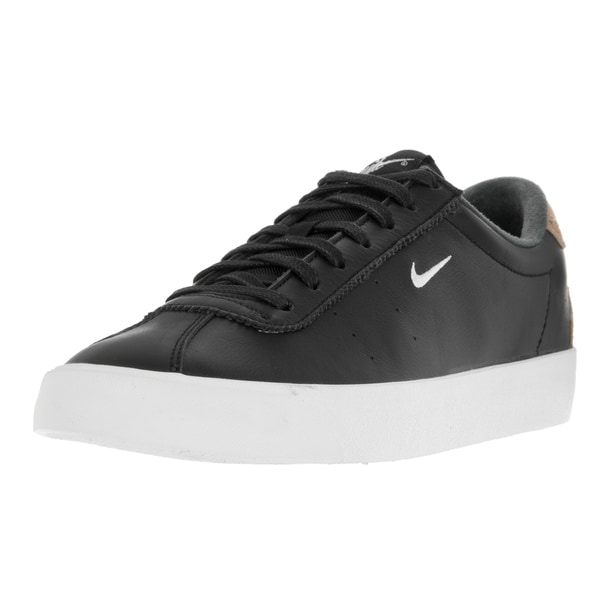 nike black leather shoes