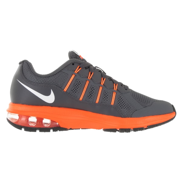 Shop Nike Kids' Air Max Dynasty (GS) Dark GreyWhiteTotal Nike Air MAx 2 CB '94 Wolf Grey & Total Orange On Feet