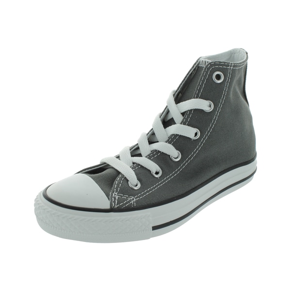 grey canvas converse