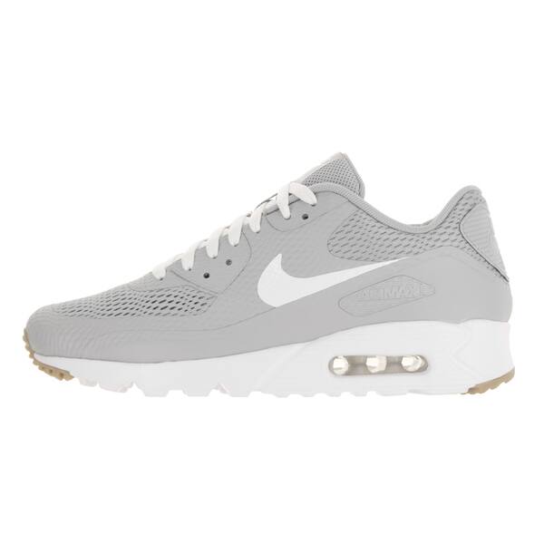 Nike Men S Air Max 90 Ultra Essential Wolf Grey White Wolf Grey Running Shoe Overstock