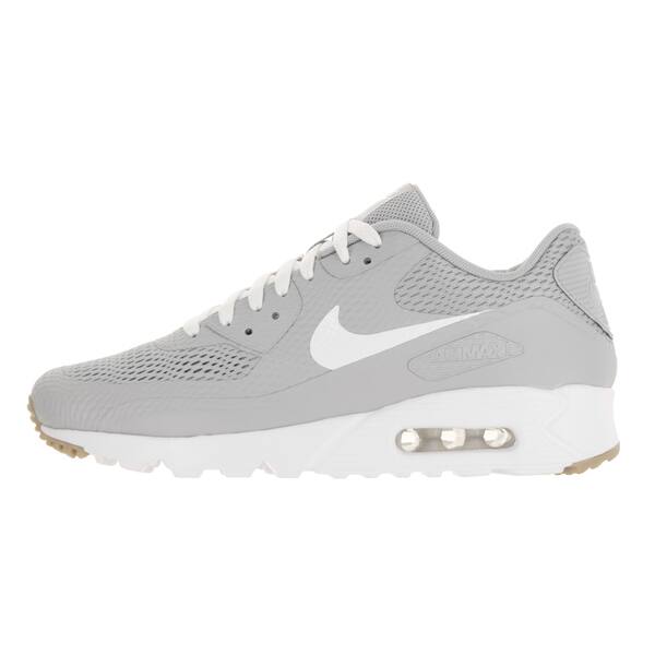 Nike Men S Air Max 90 Ultra Essential Wolf Grey White Wolf Grey Running Shoe Overstock Nike Men S Air Max 90 Ultra Essential Wolf Grey White Wolf Grey Running Shoe Overstock