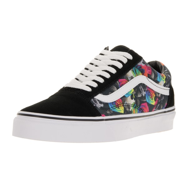 vans old skool rainbow floral