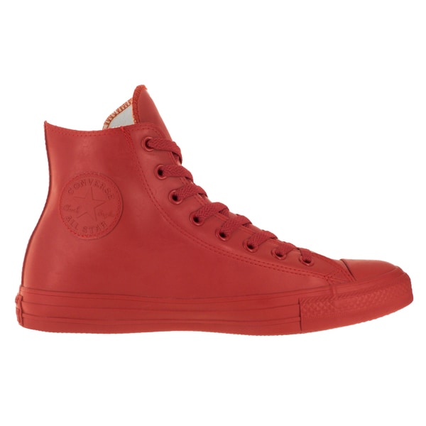 converse red all star rubber hi