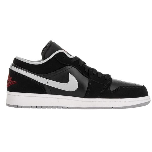 jordan 1 low black wolf grey