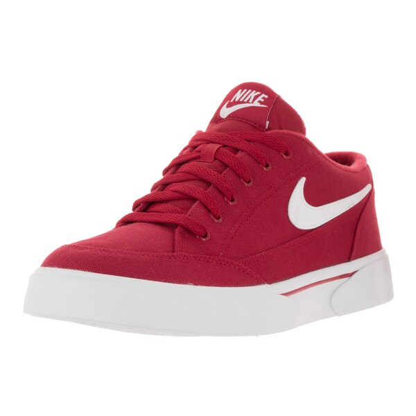 nike red casual shoes