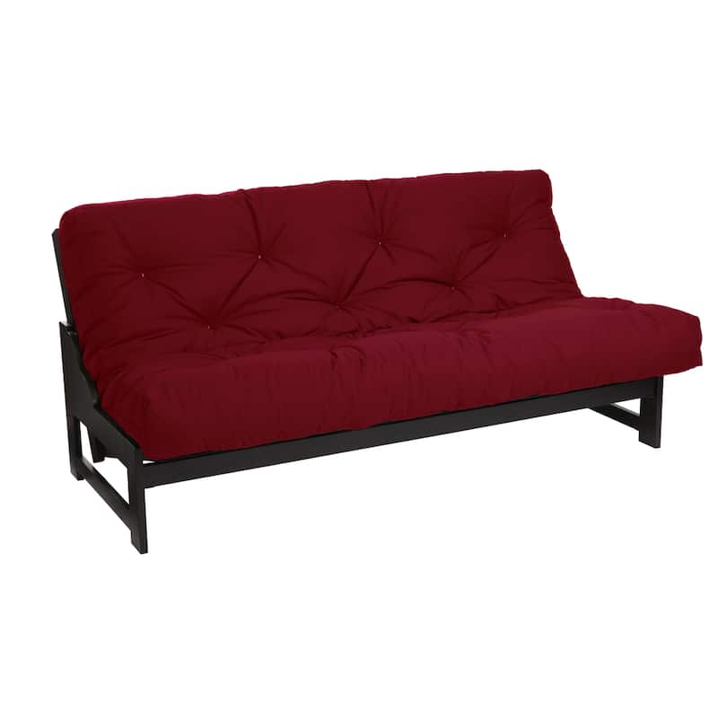 TruPedic Porch & Den Hansen Full-size 5-inch Futon Mattress - Frame Not Included - Red - Full