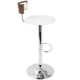 preview thumbnail 11 of 15, LumiSource Weller Contemporary Adjustable Bar Stool