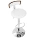 preview thumbnail 13 of 15, LumiSource Weller Contemporary Adjustable Bar Stool