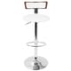 preview thumbnail 15 of 15, LumiSource Weller Contemporary Adjustable Bar Stool