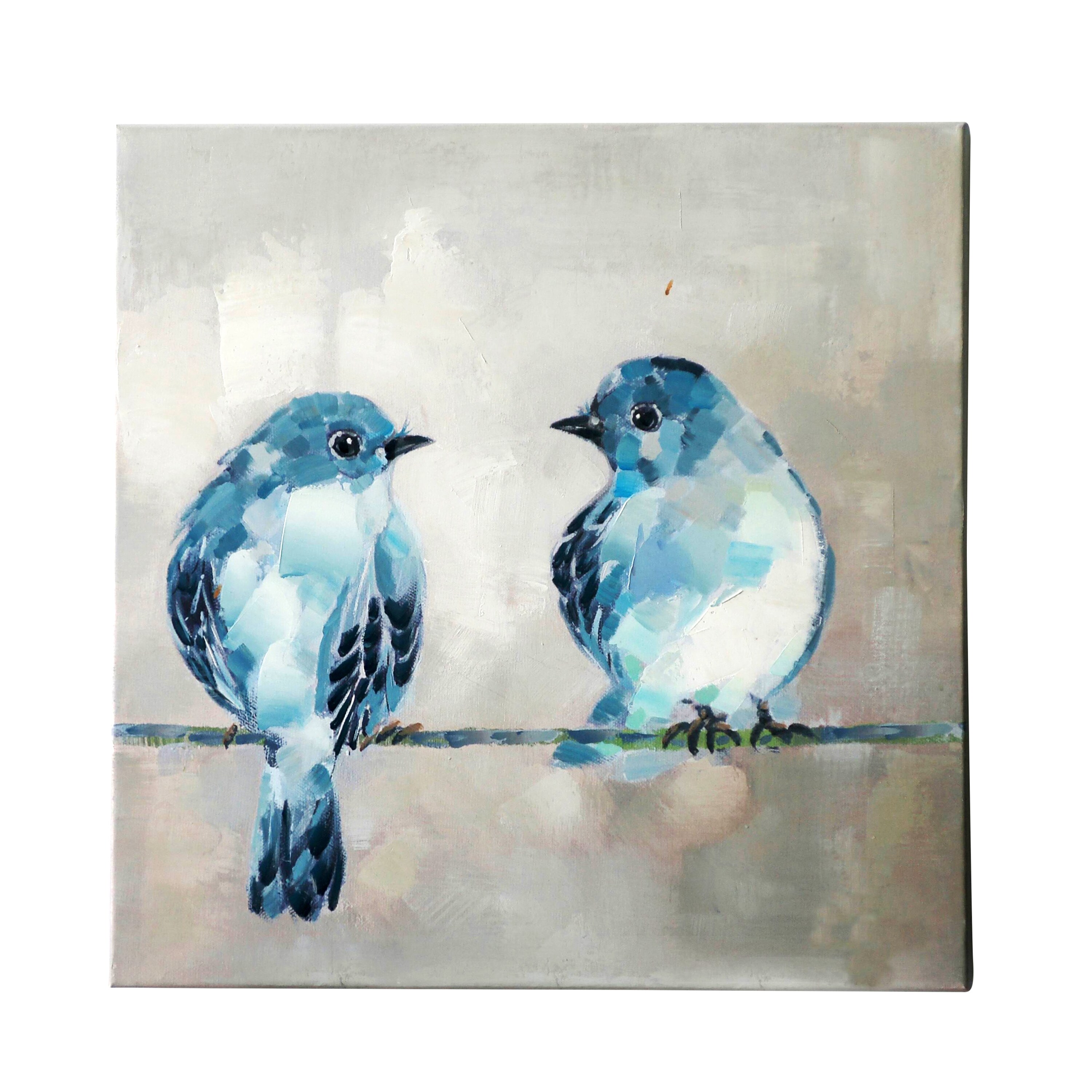 LOVELY BIRDS  Animals Canvas Wall Art Picture AN309  MATAGA 