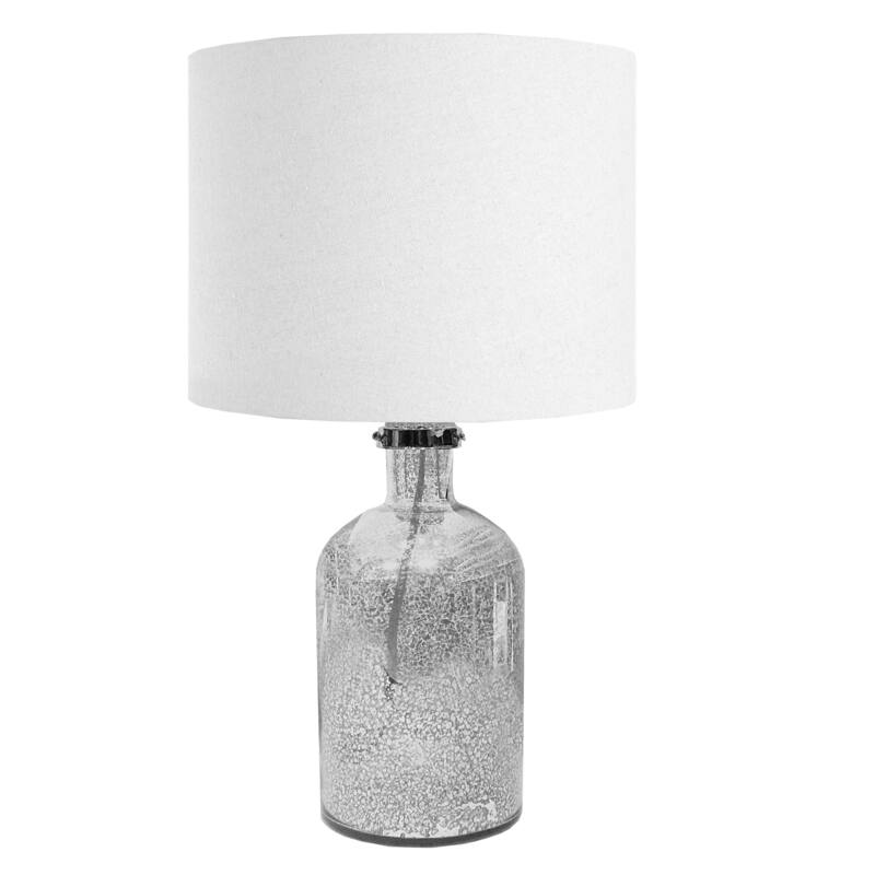 Urban Shop Silver Mercury Lamp