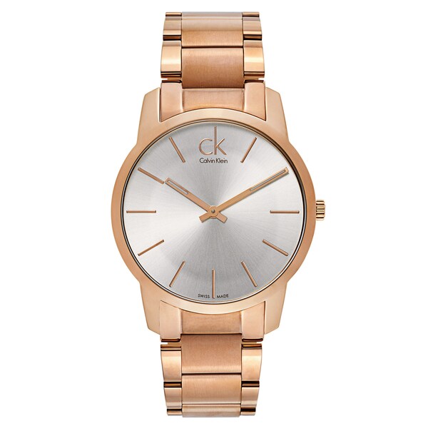 calvin klein gold watch mens