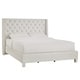 preview thumbnail 4 of 17, Aurora Faux Leather Crystal Tufted Nailhead Wingback Bed by iNSPIRE Q Bold