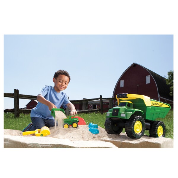 john deere 21 inch dump truck