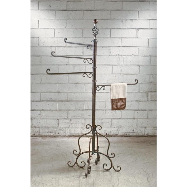 4 Arm Metal Swivel Rack