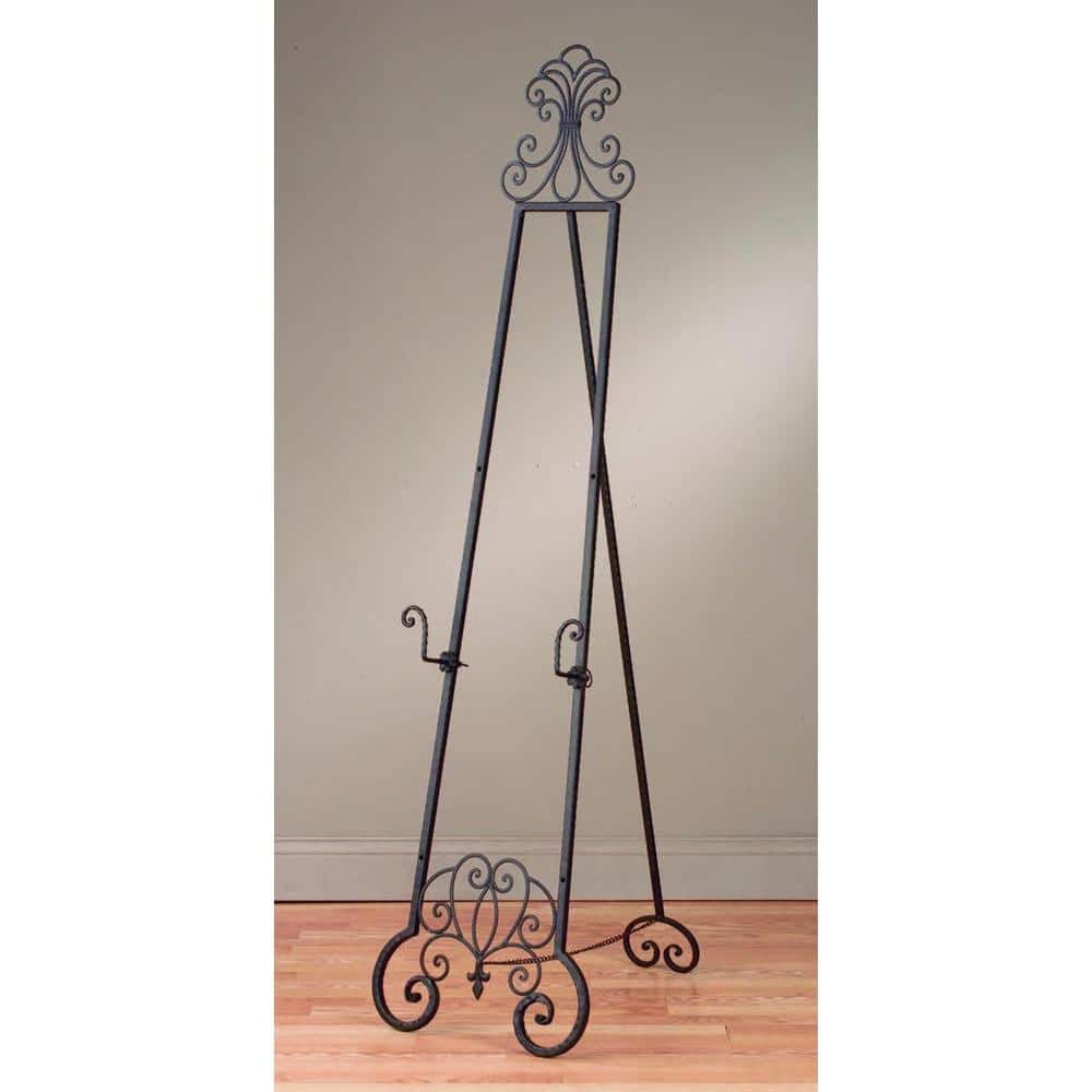 Mahogany Metal 69-inch Floor Easel - 69"