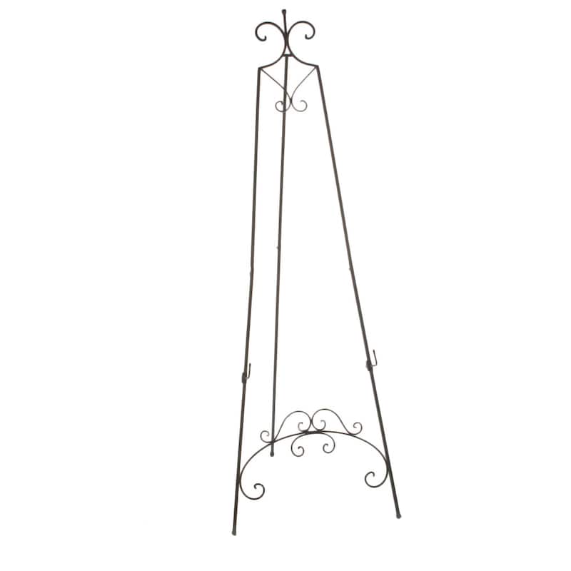 York 65-inch Black Metal Floor Easel - 65"