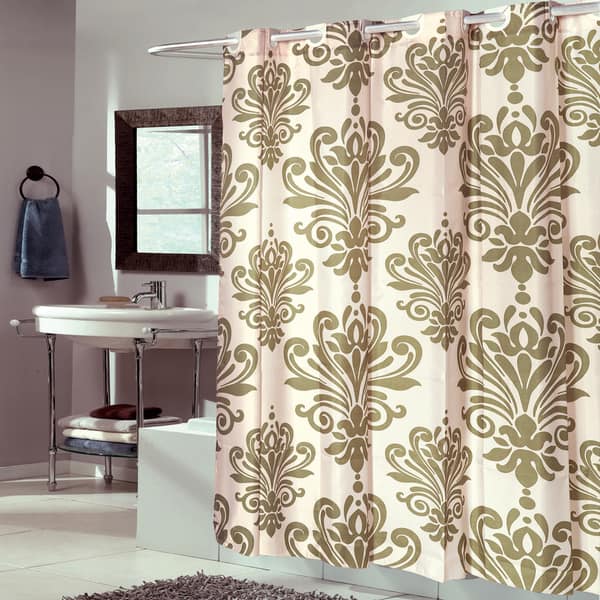 EZ On Fleur De Lis 100-percent EVA With Built in Hooks Sage/Ivory ...