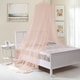 preview thumbnail 2 of 1, Kids Collapisble Wire Hoop Bed Canopy Pink