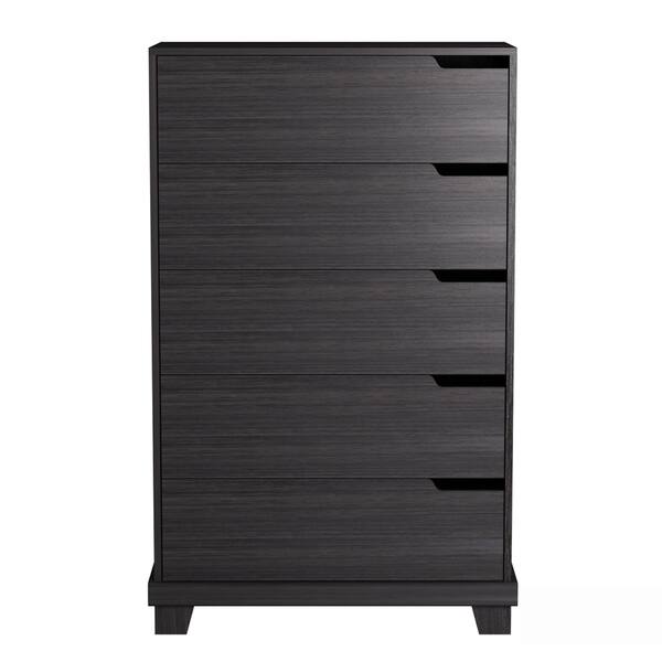 Shop Carson Carrington Lunderskov Brown 5 Drawer Chest Overstock 21895269