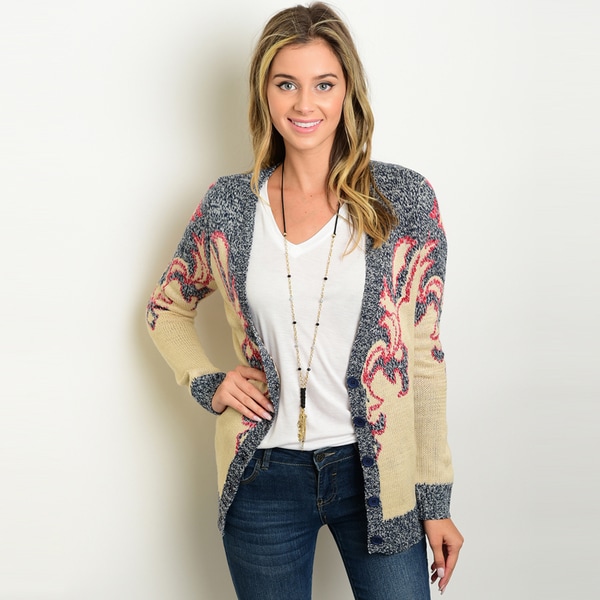beige long cardigan womens