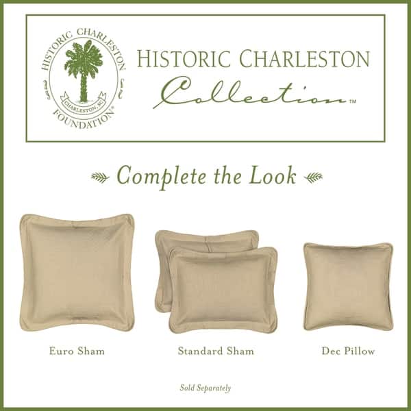 Shop Historic Charleston King Charles Matelasse Bedspread On