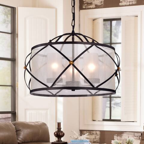 Omolara Antique Bronze Metal Circular Pendant