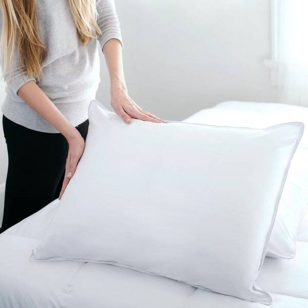 Shop Downlite Soft Down Stomach Sleeper Pillow White On Sale