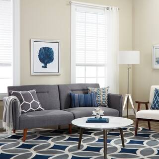 slide 1 of 1, Carson Carrington Rauma Linen Multi-position Futon