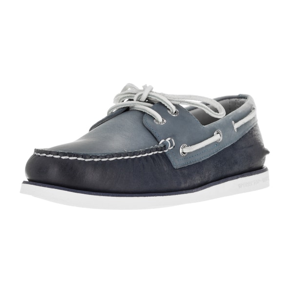 sperry shoes navy blue