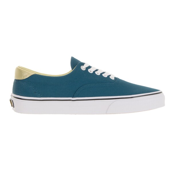 vans era navy gold