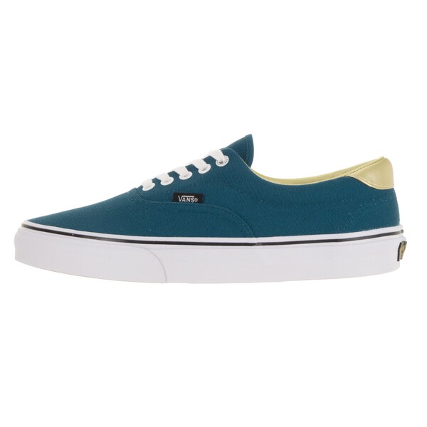 vans era navy gold