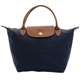 navy blue longchamp bag