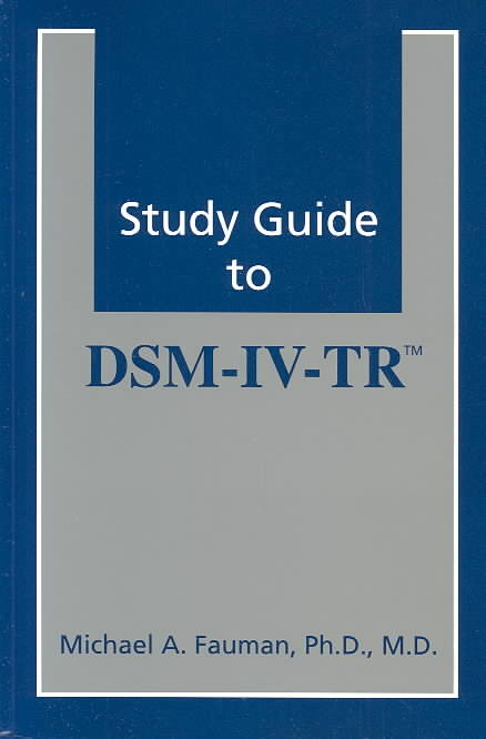 Study Guide to Dsm Iv Tr (Paperback)  ™ Shopping   The