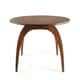 preview thumbnail 4 of 5, Posh Pollen Beckett Walnut Oval Table - Brown