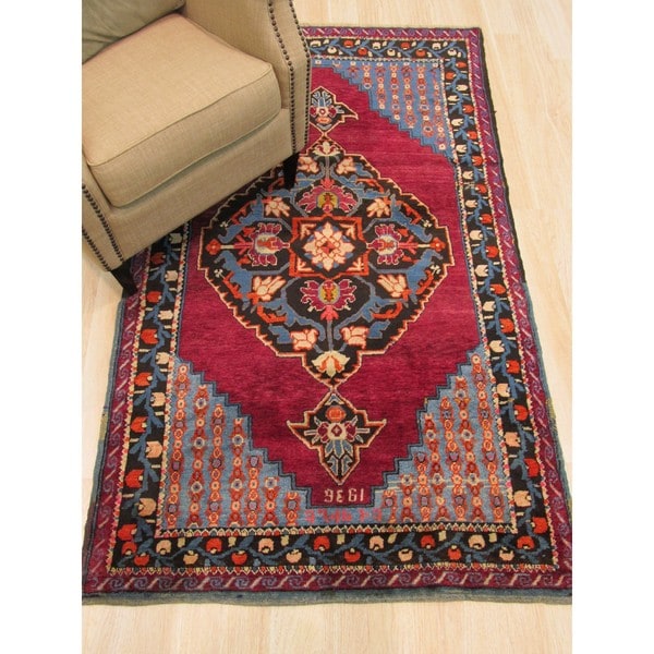 Hand Knotted Wool Red Traditional Oriental Dagestan Rug 3 10 X 6 5 Hand Knotted Wool Red Traditional Oriental Dagestan Rug 3 X27