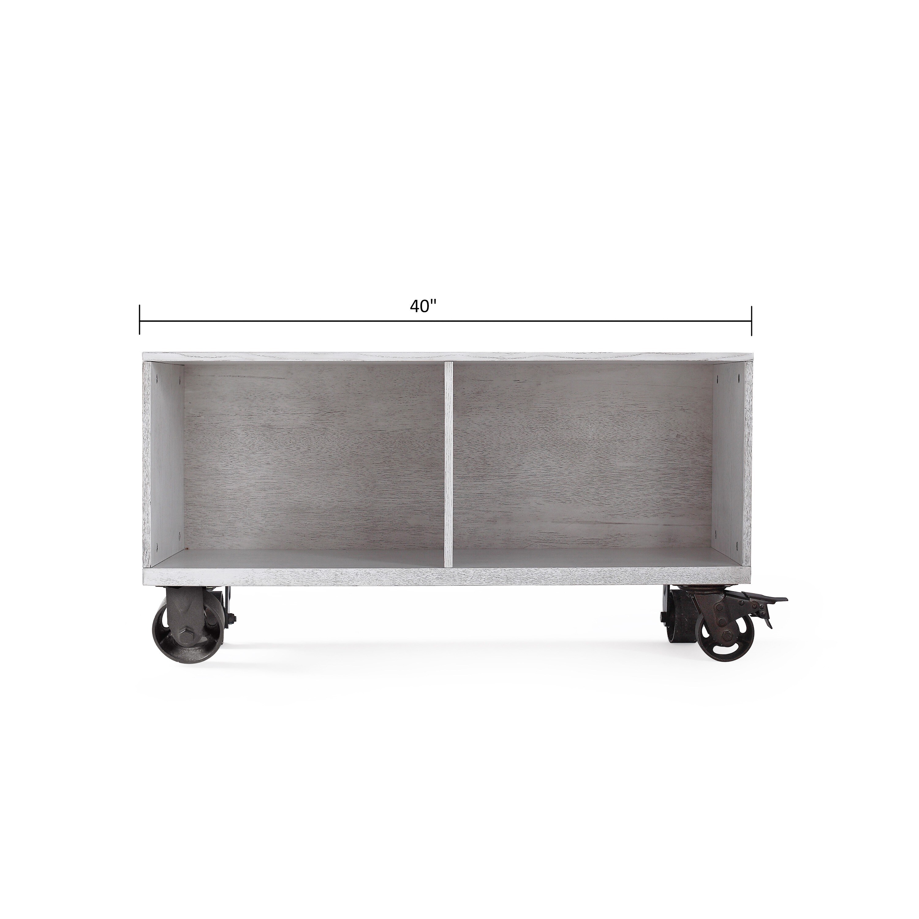 Shop Porch Den Newport Grey Storage Drawers With Casters Free