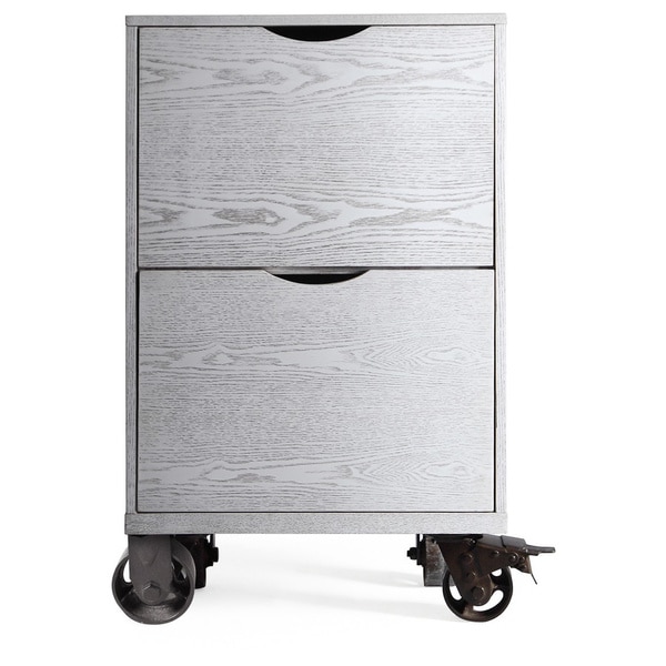 The Gray Barn Brick House Grey Storage Drawers with Casters