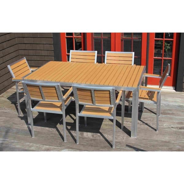 Shop Discontinued Winston Outdoor Natural Powder Coated Aluminum 7